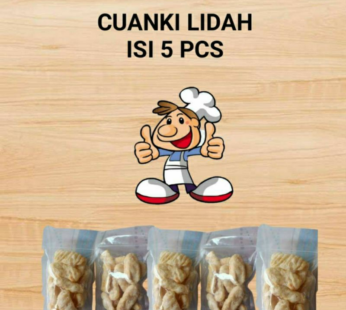 Cuanki Lidah/cuanki Lidah Gurih/cuanki Lidah Garut/cuanki Lidah Isi 5 Pcs