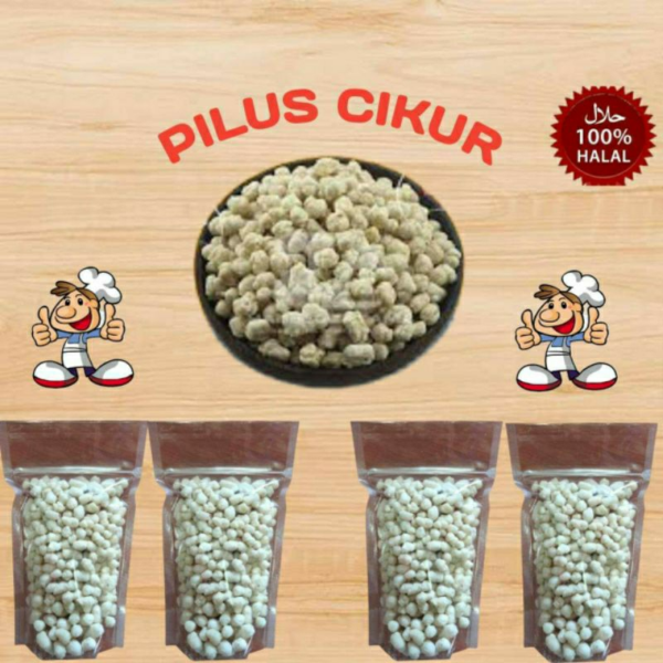 Pilus Tiktak Rasa Cikur Toping Baso Aci 100 Gram