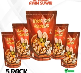 Baso Aci Chili Oil 5 Pack, Kenikmatan 5 Kali Lipat + Hadiah Spektakuler!