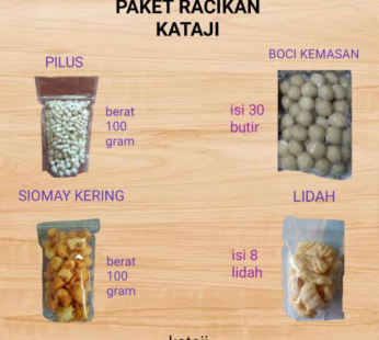 Paket Boci Racikan, Siap Santap + Undian Menang HP!