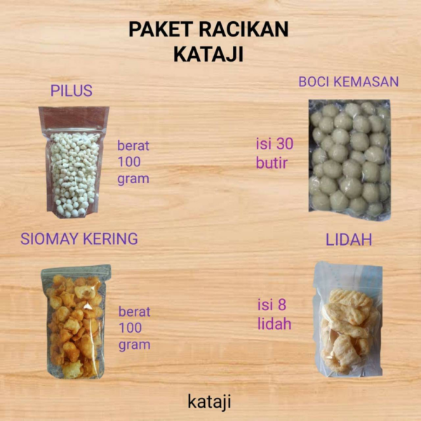 Paket Boci Racikan, Siap Santap + Undian Menang HP!