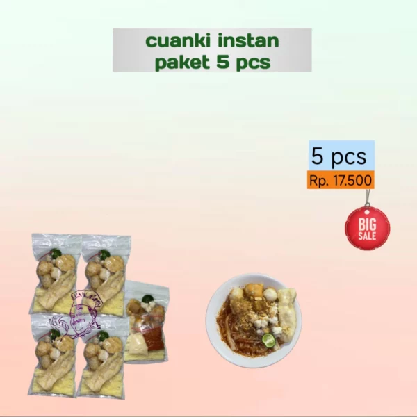 Cuanki Instan Paket 5 Pcs