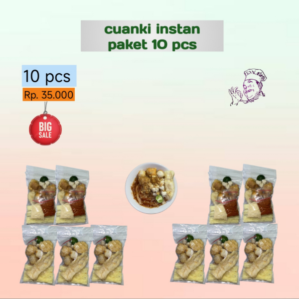 Cuanki Instan Paket 10 Pcs