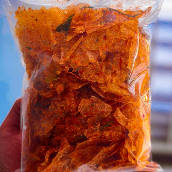 Keripik Kaca Pedas Daun Jeruk 250gr