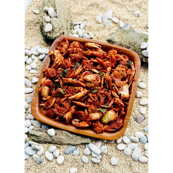 Baby Crab Crispy Pedas / Kepiting Kriuk Pedas 100gr - Gambar 3