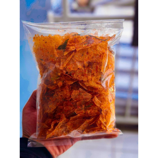 Keripik Kaca Pedas Daun Jeruk 100gr - Gambar 3