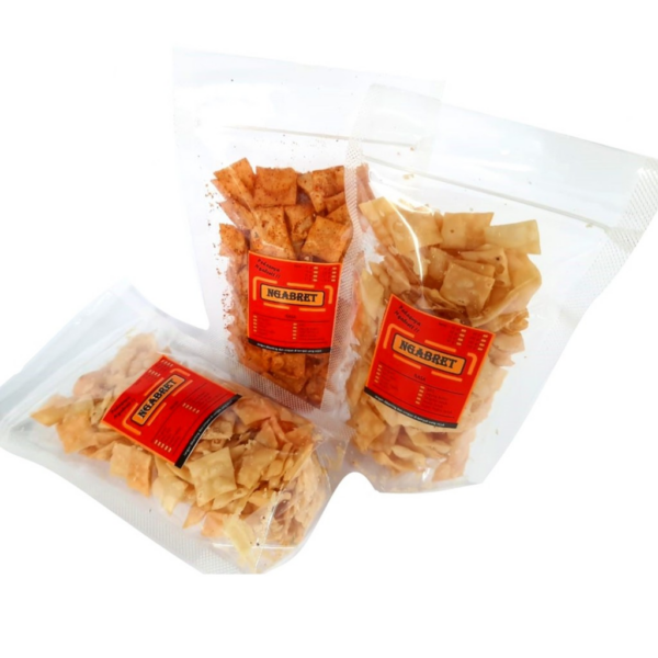 Keripik Pangsit 100 Gr / Pangsit / Kue Bawang Bandung - Gambar 3